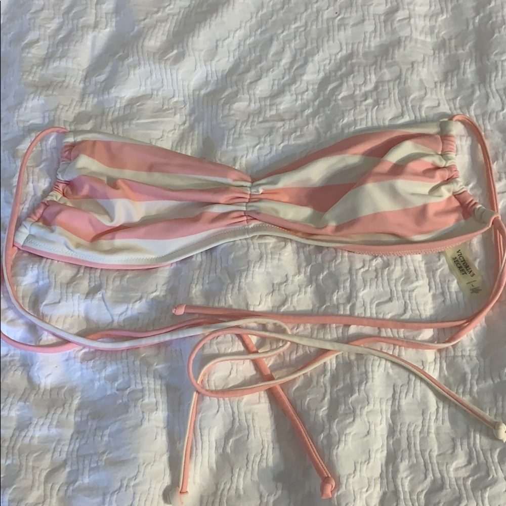 Victoria Secret Striped Bikini Top